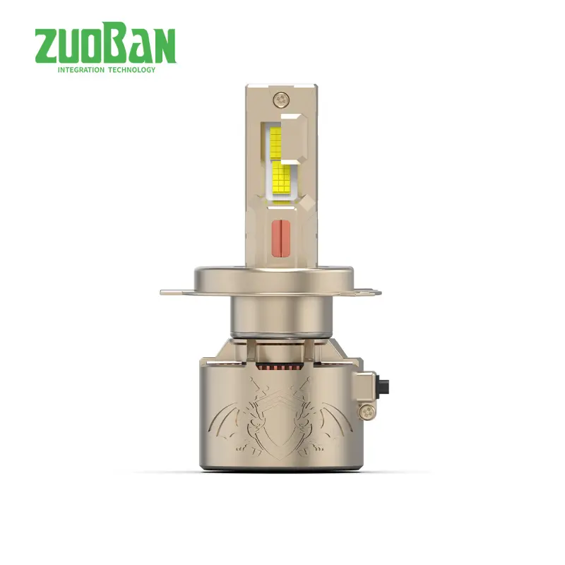 Faruri LED pentru automobile, 6 tuburi de cupru, conductoare termice, super luminoase, de mare putere, 240 W